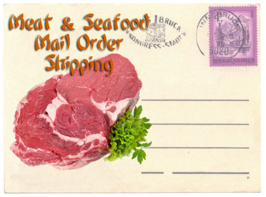 Mail Order Steak Seafood and Other Meats Use EPS Foam Shipping Coolers