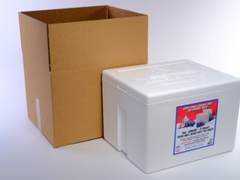 LoBoy Styrofoam Cooler 101 Junior 27-Qt Thick-wall Ice Chest USA-Made