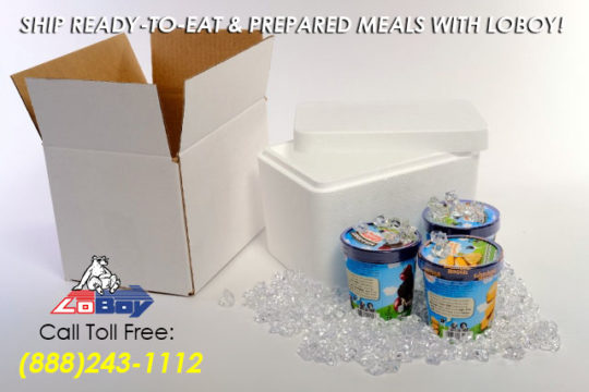 Safely Ship Ready-to-Eat and Prepared Meals with LoBoy Styrofoam Shipping Coolers