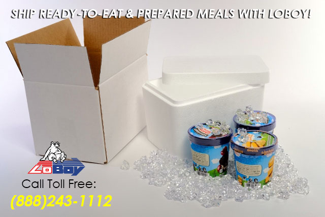 Safely Ship Ready-to-Eat and Prepared Meals with LoBoy Styrofoam Shipping Coolers