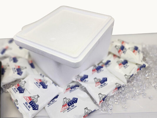 Styrofoam Shipping Coolers for Insulated Shipping of Meat & Seafood